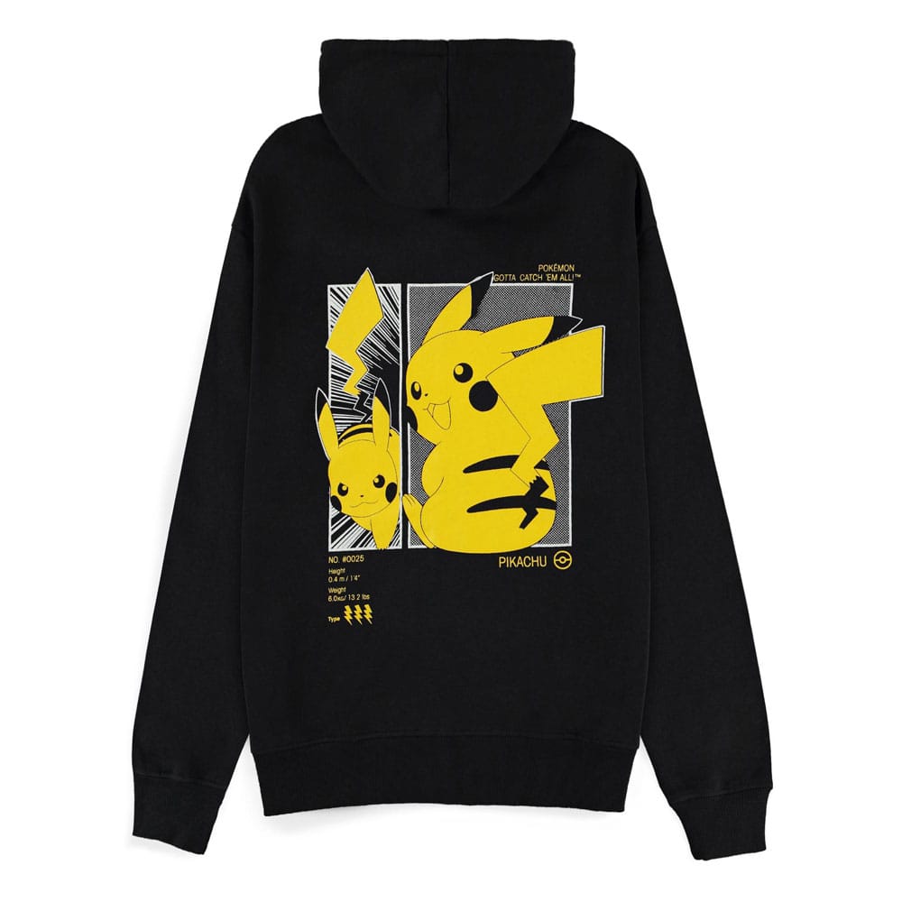 Pokémon Zipper Hoodie Gotta Catch 'em All Pikachu Size XL