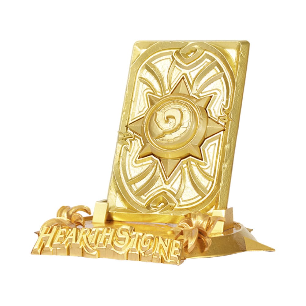 PRE ORDINE - Hearthstone Replica Golden Celebration Card Back 10 cm