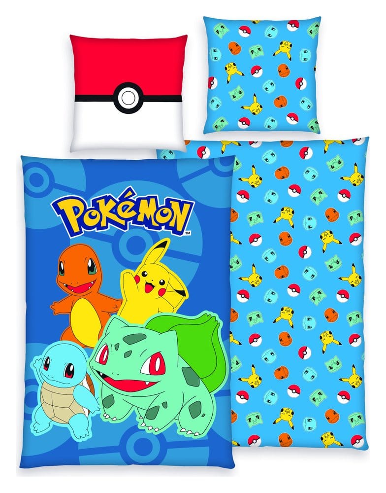 PRE ORDINE - Pokémon Bed linen Pokemons 135 x 200 cm
