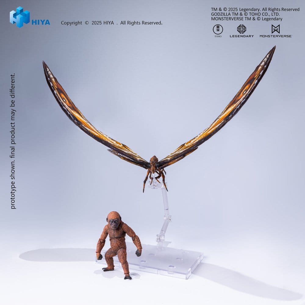 PRE ORDINE - Godzilla x Kong: The New Empire Exquisite Basic Series Action Figure Mothra Premium Set