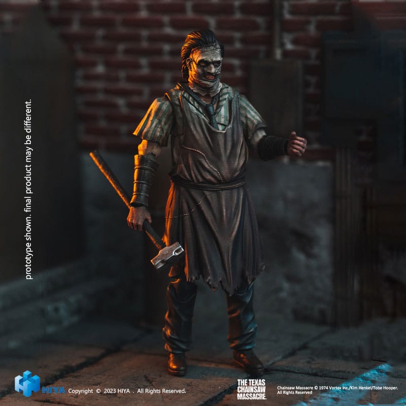 PRE ORDINE - Texas Chainsaw Massacre (2003) Exquisite Mini Action Figure 1/18 Leatherface 2003 Killing Mask 11 cm