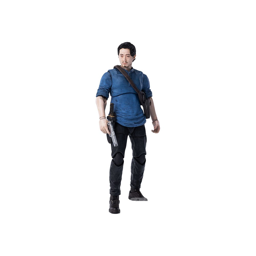 PRE ORDINE - The Walking Dead Exquisite Mini Series Actionfigur 1/18 Glenn 11 cm