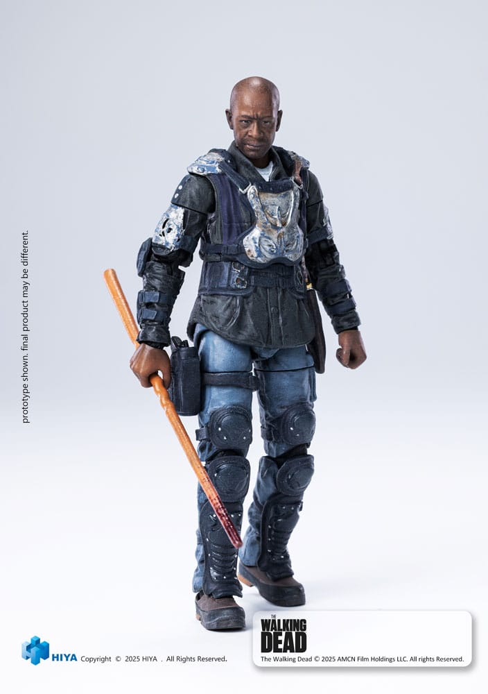 PRE ORDINE - The Walking Dead: The Ones Who Lived Exquisite Mini Action Figure 1/18 Morgan 10 cm
