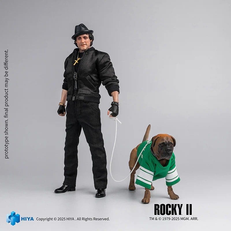 PRE ORDINE - Rocky II Exquisite Super Series Actionfigur 1/12 Rocky 16 cm