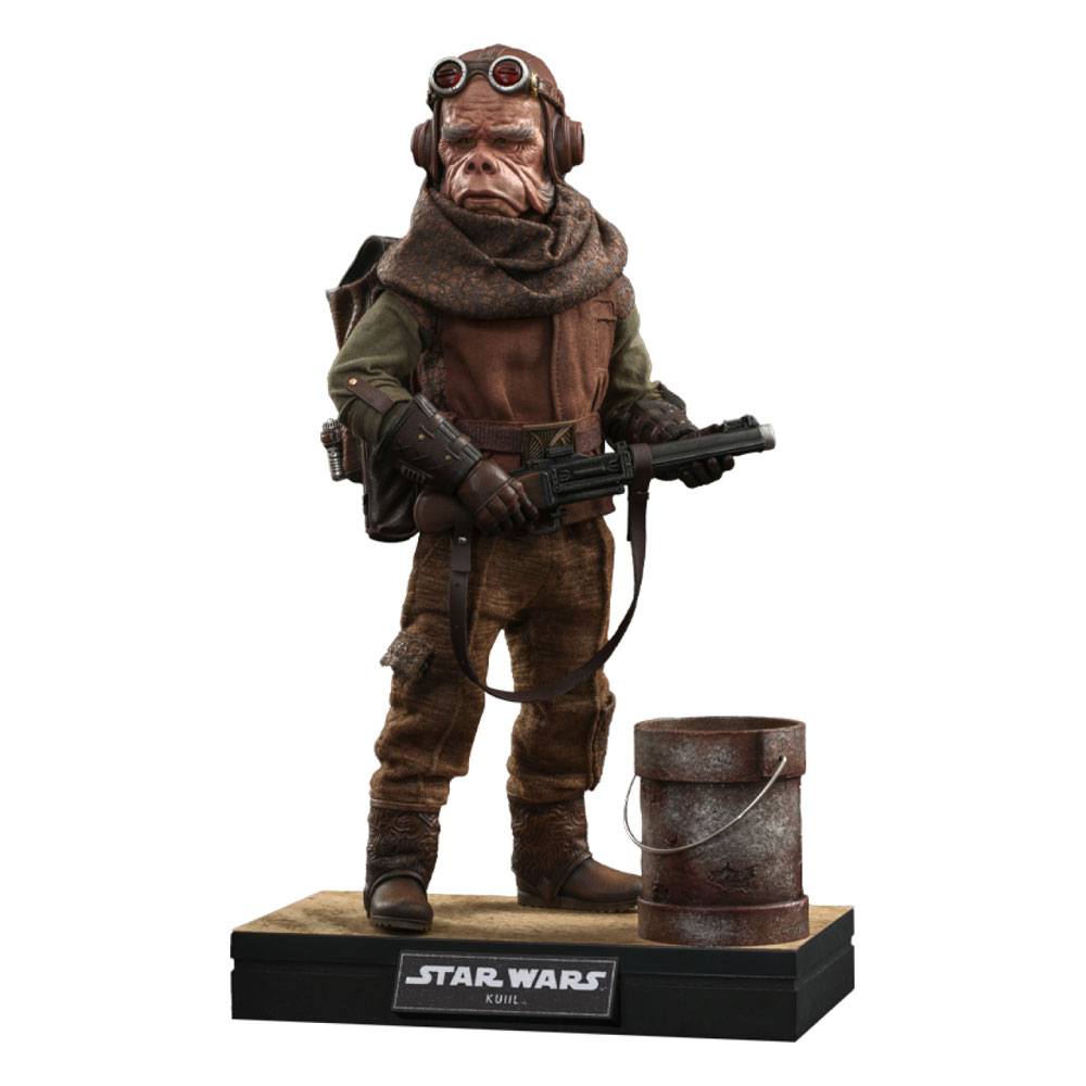 PRE ORDINE - Star Wars The Mandalorian Action Figure 1/6 Kuiil 25 cm