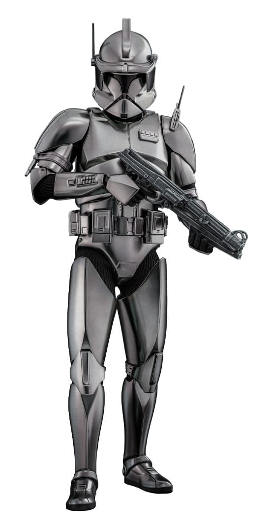 PRE ORDINE - Star Wars Movie Masterpiece Action Figure 1/6 Commander Cody (Chrome Version) Hot Toys Exclusive 30 cm