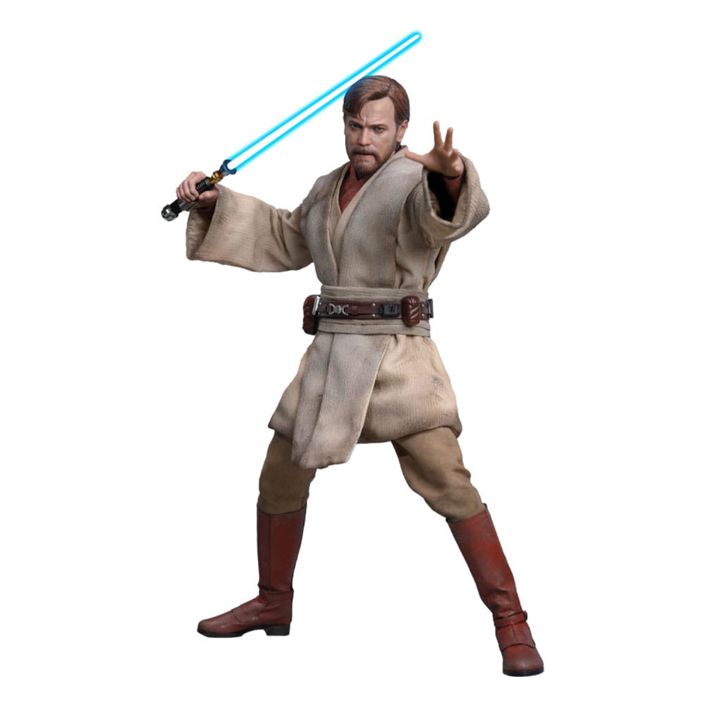 PRE ORDINE - Star Wars: Episode III - Revenge of the Sith Movie Masterpiece Action Figure 1/6 Obi-Wan Kenobi (Mustafar) 31 cm