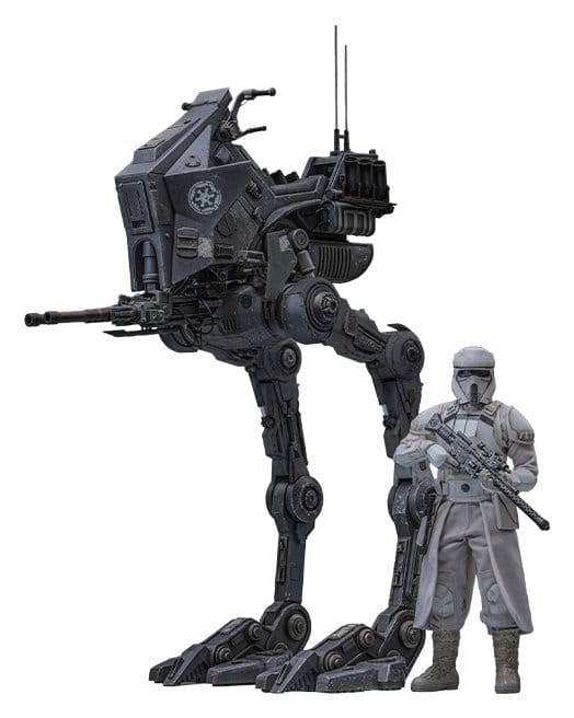 PRE ORDINE - Star Wars: The Mandalorian & Grogu Movie Masterpiece Action Figure Set 1/6 Imperial Remnant AT-RT Driver & AT-RT 60 cm