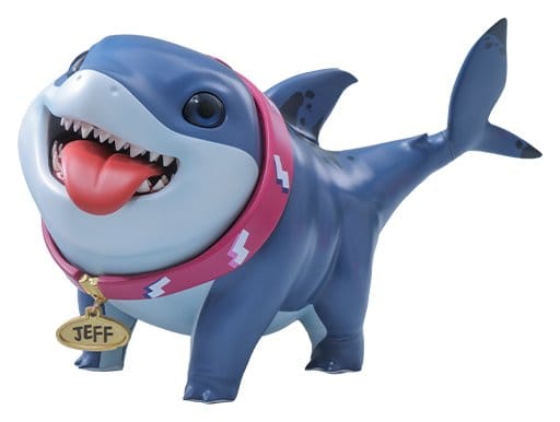 PRE ORDINE - Marvel Rivals Videogame Masterpiece Series Action Figure Jeff the Land Shark 11 cm