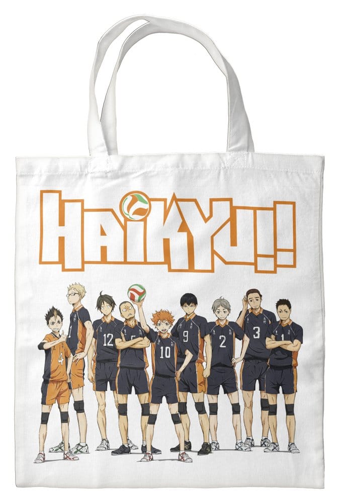 PRE ORDINE - Tote Bag Haikyu White 40 x 35 cm