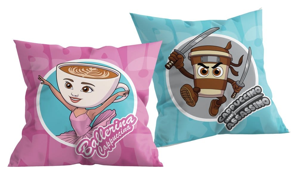 PRE ORDINE - Italian Brainrot Pillow Fun Duo 40 x 40 cm