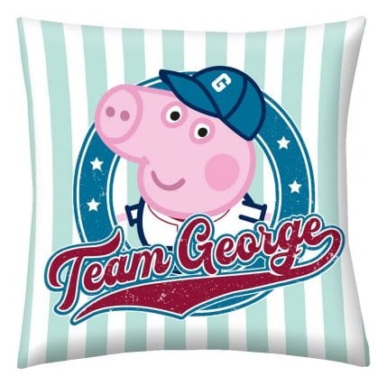 PRE ORDINE - Peppa Pillow Team George 40 x 40 cm