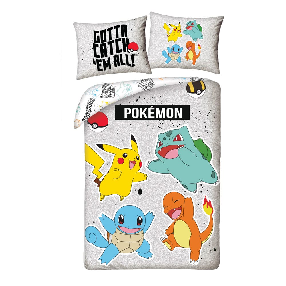 PRE ORDINE - Pokémon Duvet Set Ver. 11 140 x 200 cm / 70 x 90 cm