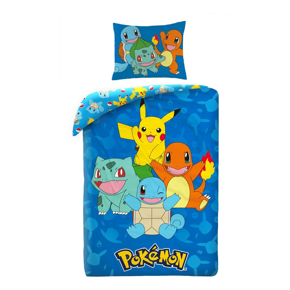 PRE ORDINE - Pokémon Duvet Set Ver. 2 140 x 200 cm / 70 x 90 cm