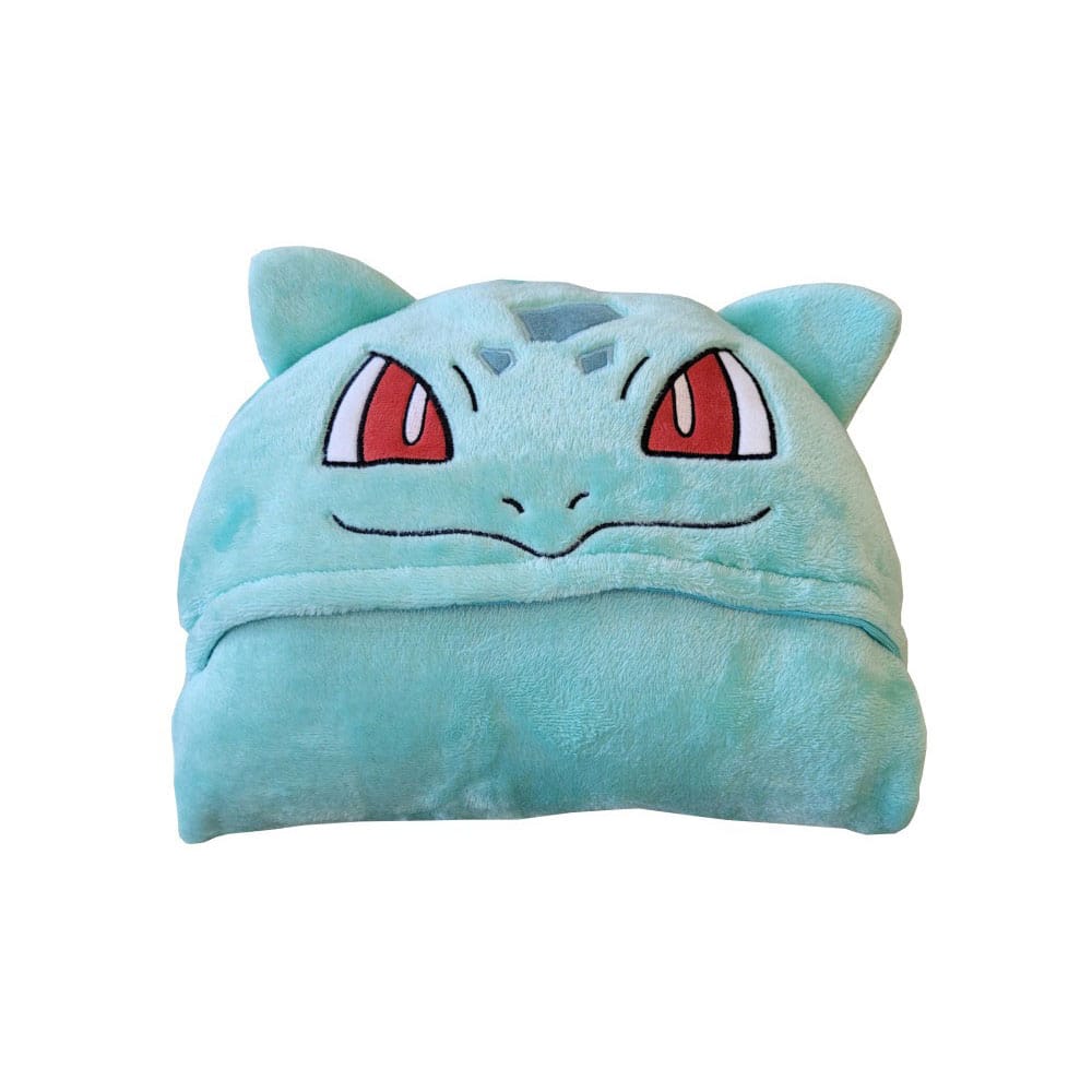 PRE ORDINE - Pokémon Coral Hooded Blanket Bulbasaur 120 x 150 cm