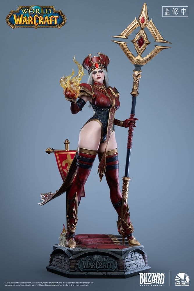 PRE ORDINE - World of Warcraft Silicone Statue 1/3 Sally Whitemane 108 cm