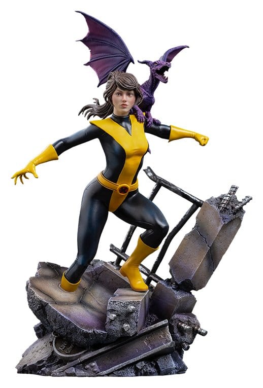 PRE ORDINE - Marvel Kitty Pride & Lockheed X-Men Comics BDS Art Scale Statue 1/10 Kitty Pride & Lockheed 24 cm