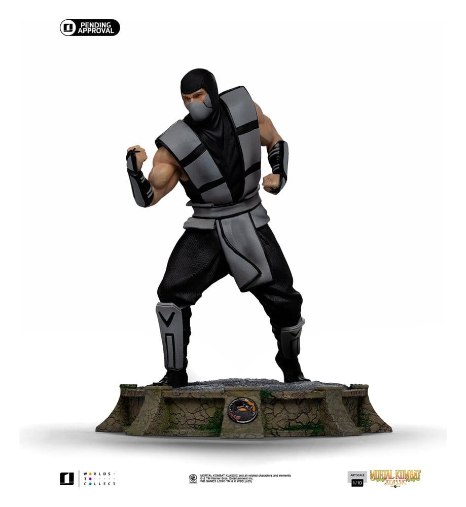 PRE ORDINE - Mortal Kombat Art Scale Statue 1/10 Smoke 21 cm heo Exclusive