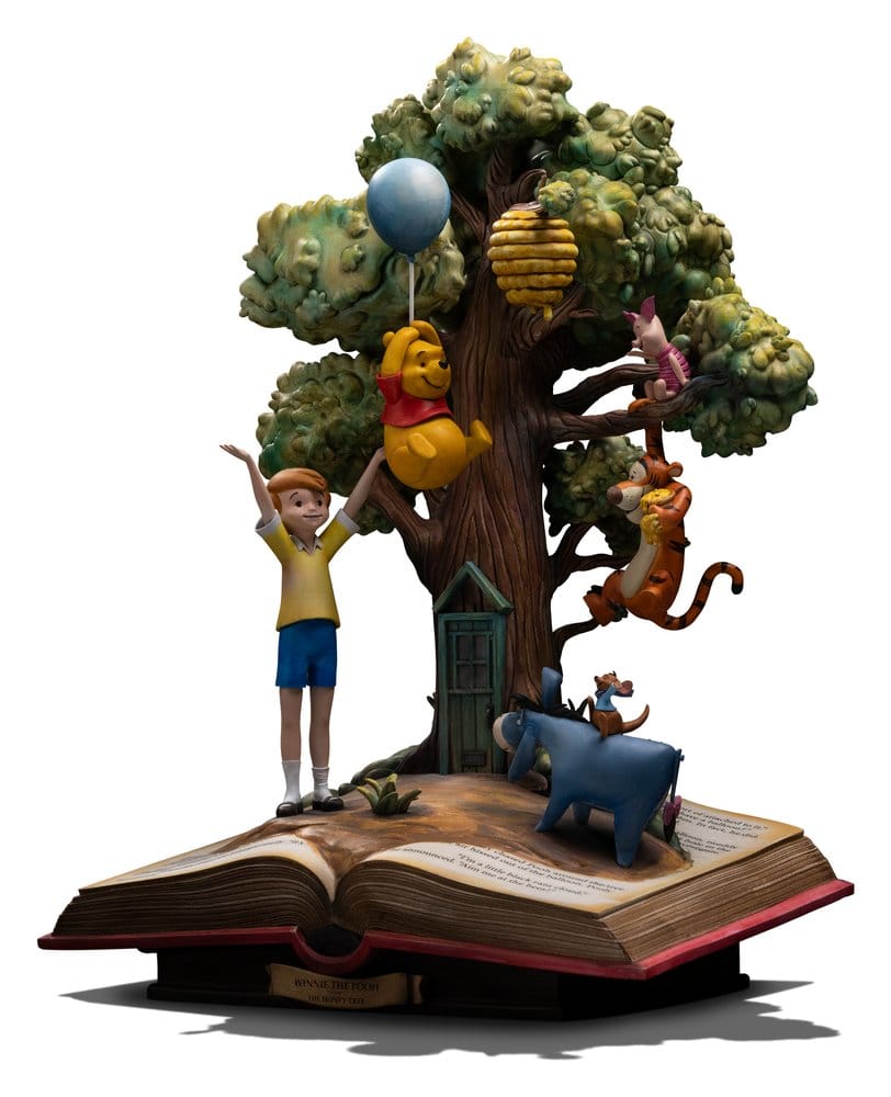 PRE ORDINE - Disney Classics Deluxe Art Scale Statue 1/10 Winnie the Pooh and Friends (100th Anniversary) 31 cm