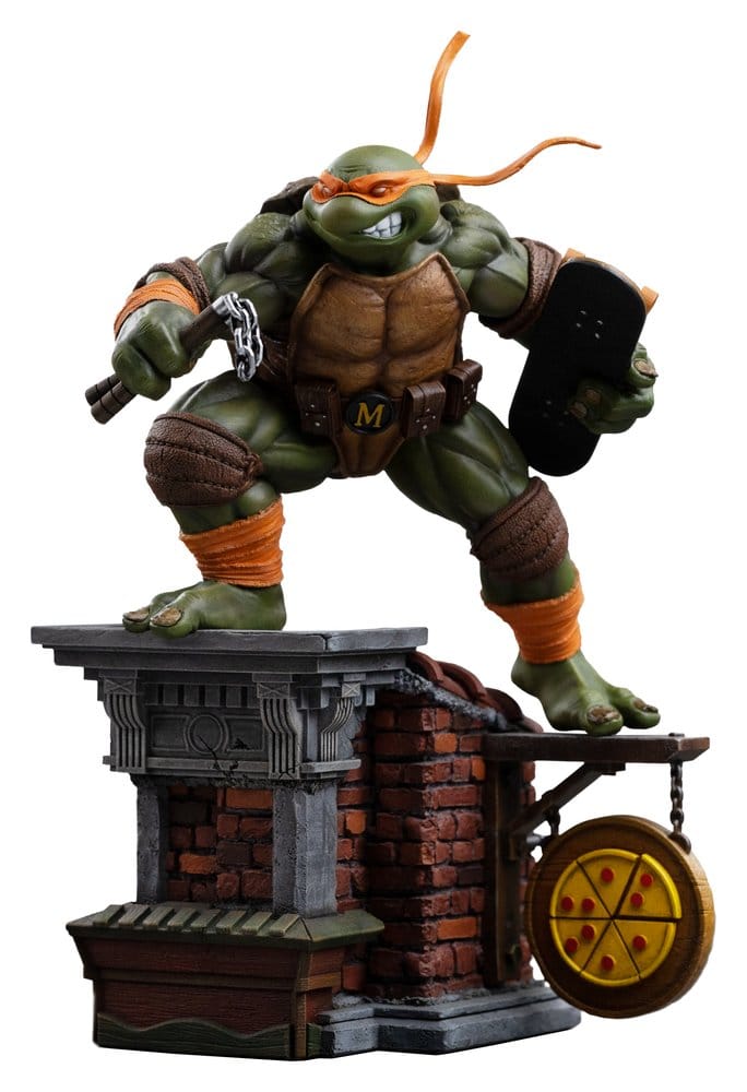 PRE ORDINE - Teenage Mutant Ninja Turtles Art Scale Statue 1/10 Michelangelo Unleashed 24 cm