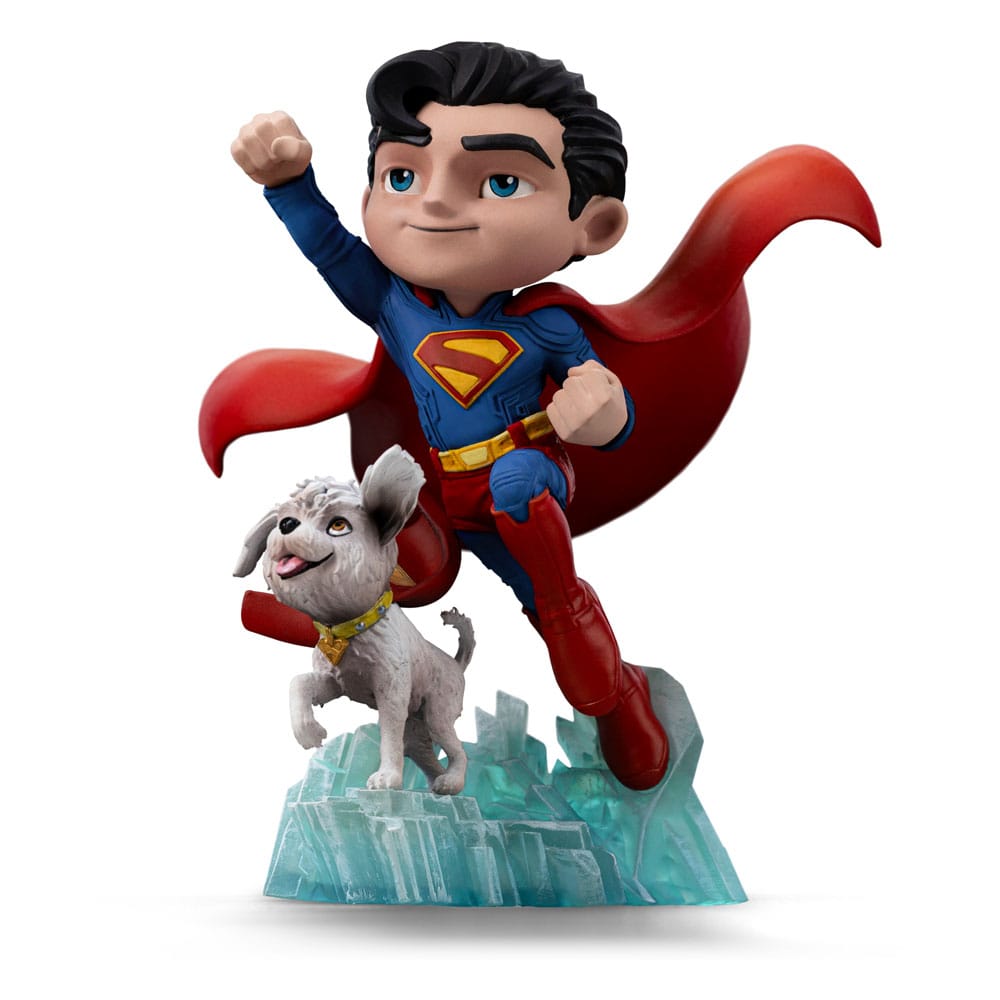 PRE ORDINE - Superman Legacy Mini Co. PVC Figure Superman & Krypto 17 cm