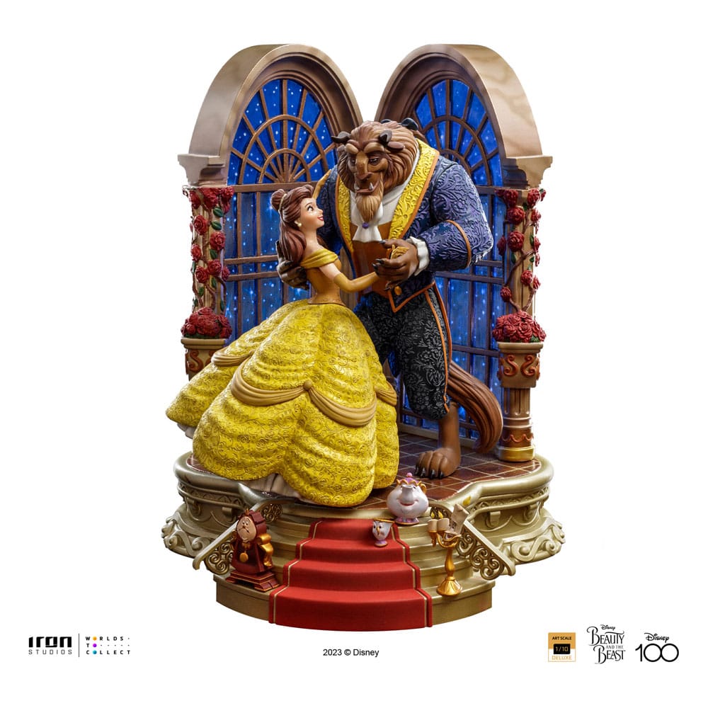 PRE ORDINE - Disney Art Scale Deluxe Statue 1/10 Beauty and the Beast 29 cm