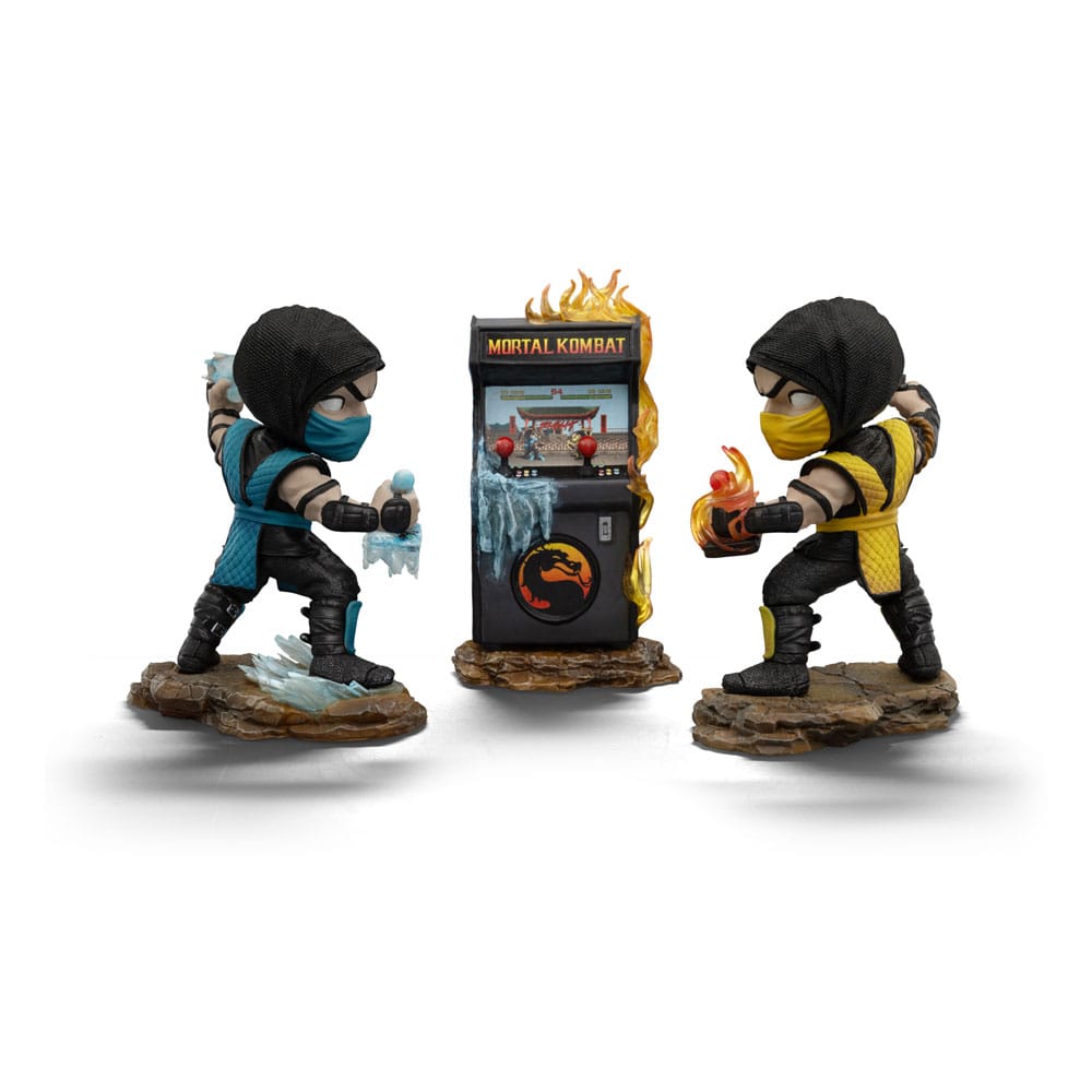 PRE ORDINE - Mortal Kombat Mini Co. PVC Figures Scorpion vs. Subzero Arcade Set 15 cm