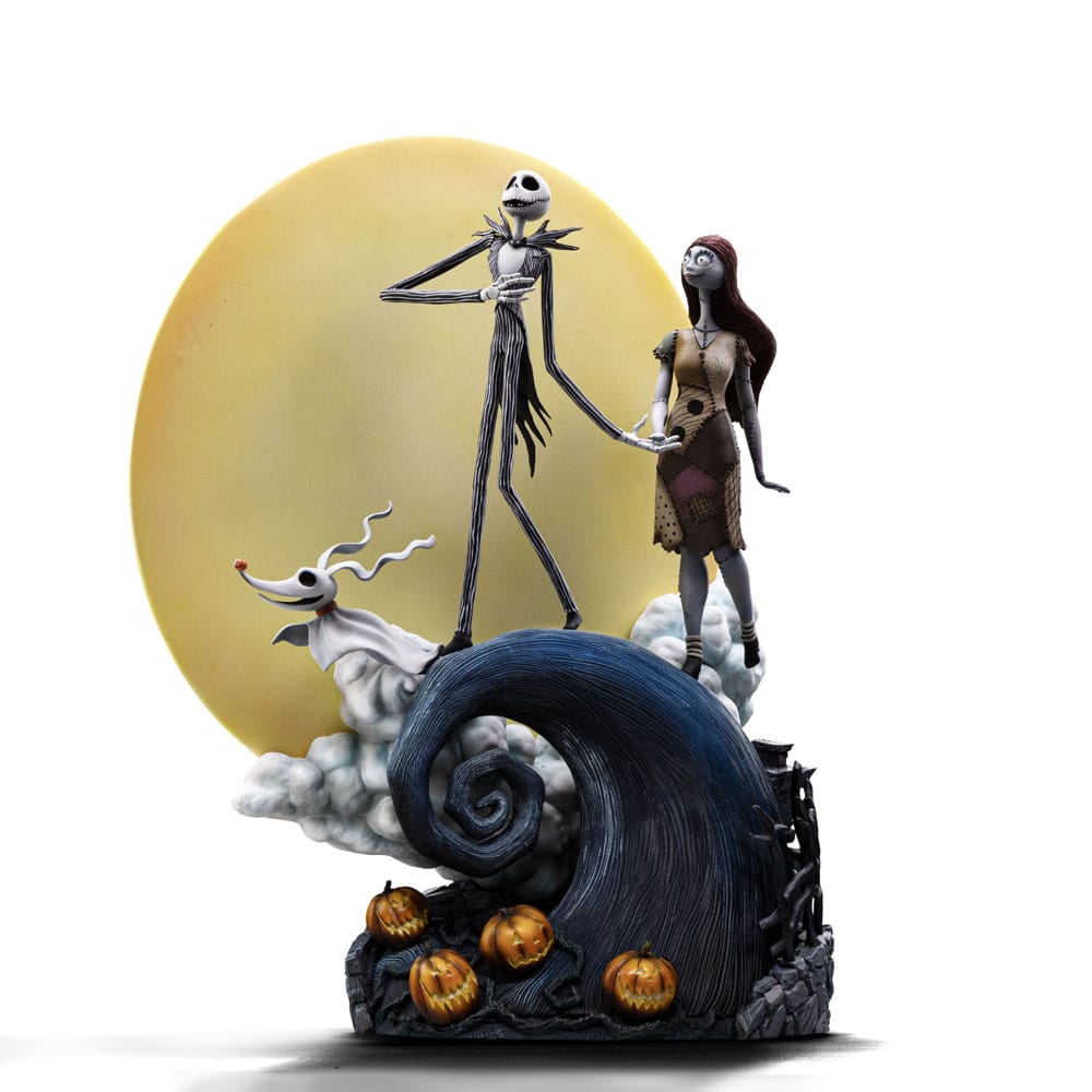 PRE ORDINE - Nightmare before Christmas Deluxe Art Scale Statue 1/10 Jack and Sally 39 cm