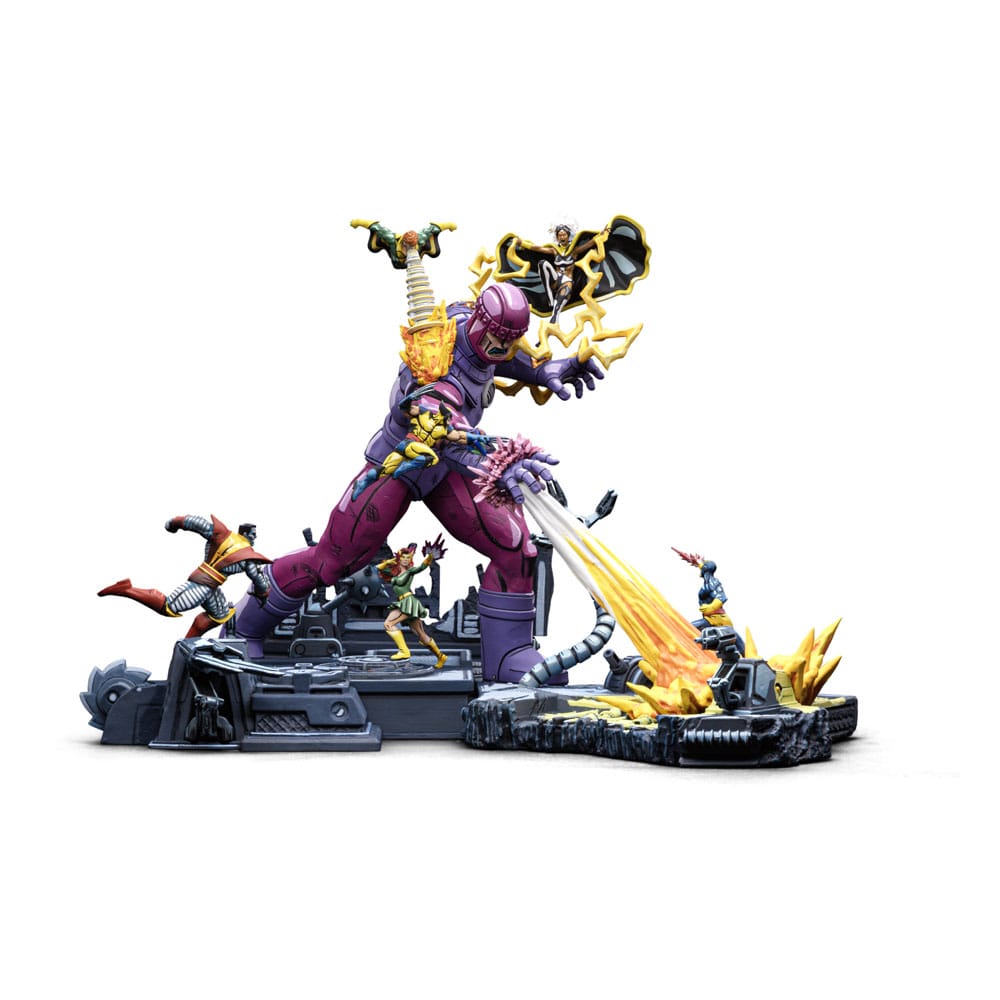 PRE ORDINE - Marvel Demi Art Scale Statue 1/20 X-Men Danger Room Diorama A (Comics Color Variant) 42 cm