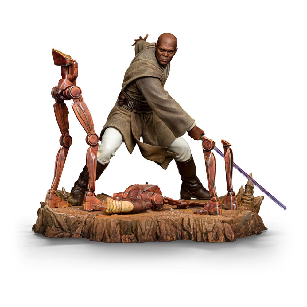 PRE ORDINE - Star Wars Art Scale Statue 1/10 Mace Windu 18 cm