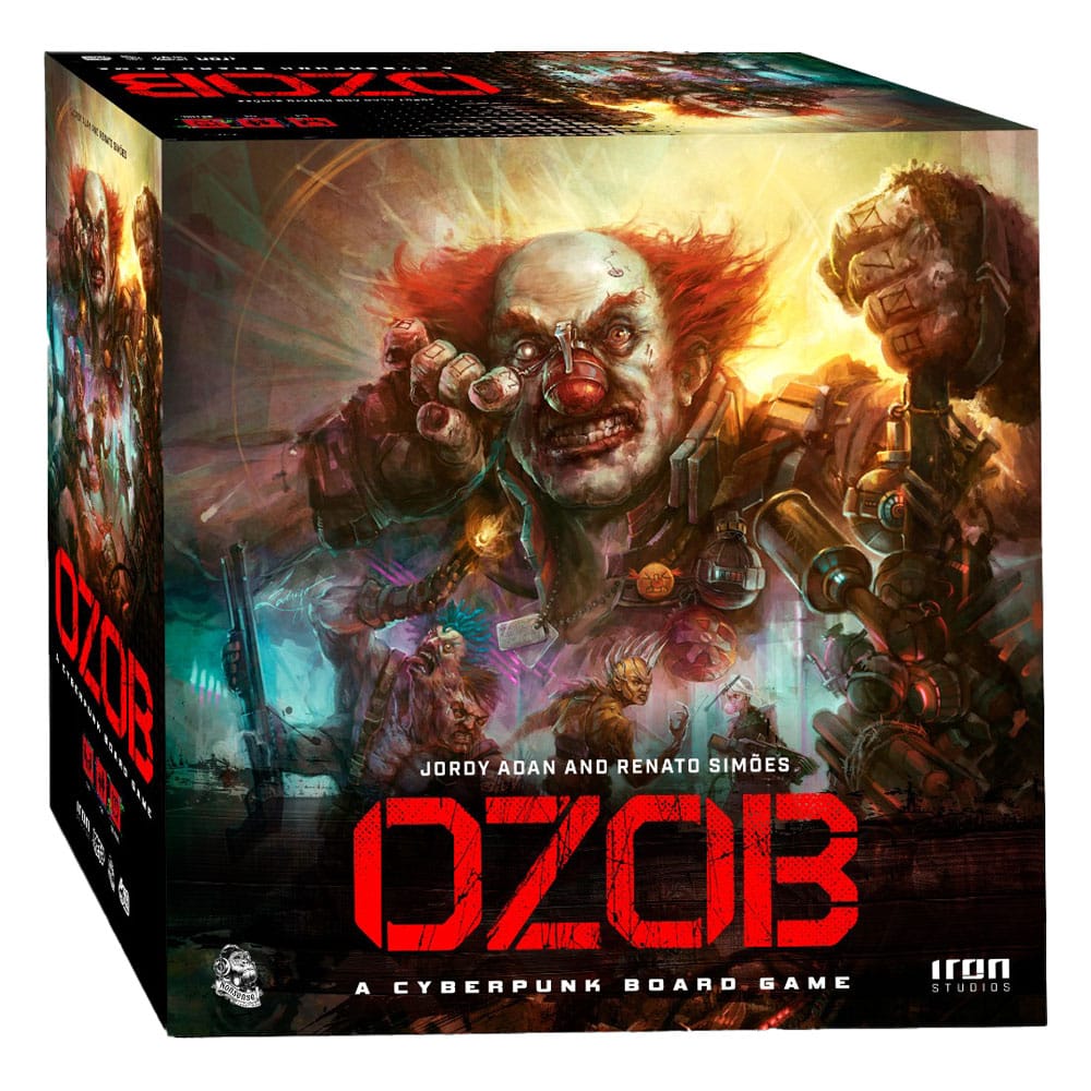 PRE ORDINE - Ozob: A Cyberpunk Board Game board game *English Version*