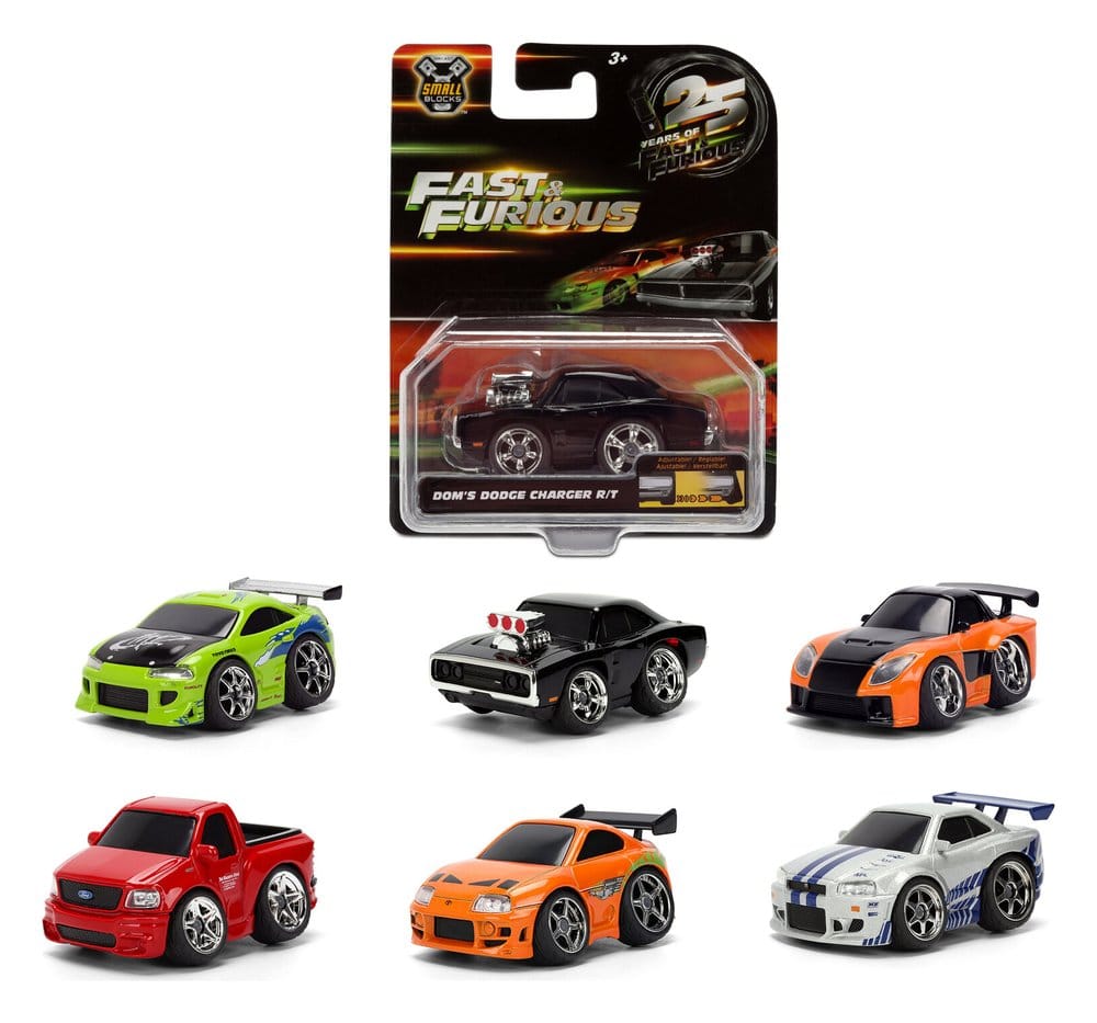 PRE ORDINE - Fast & Furious Vehicle 1:43 Small Blocks