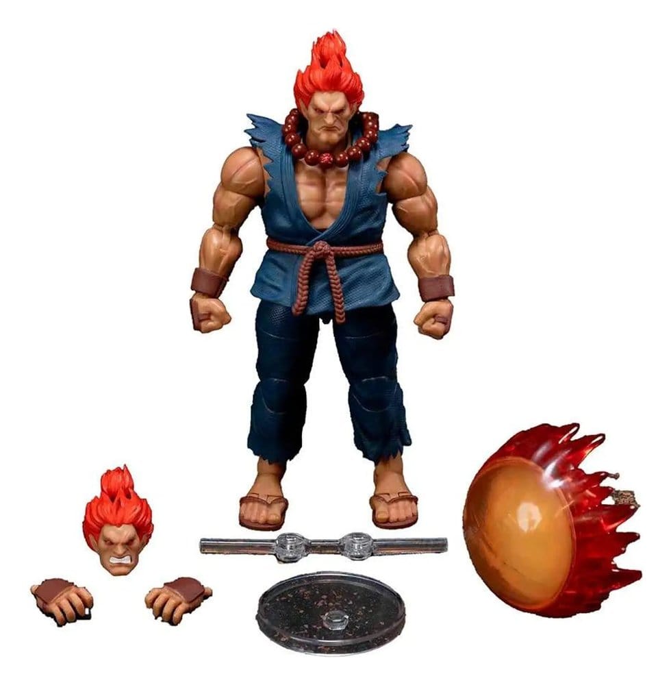PRE ORDINE - Street Fighter II Action Figure Akuma 15 cm