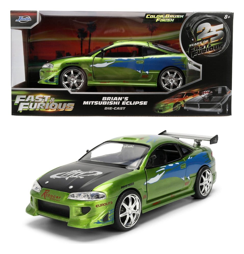 PRE ORDINE - Fast & Furious Diecast Vehicle 1:24 Anniversary Mitsubishi 19 cm