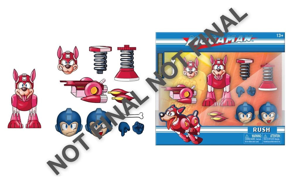 PRE ORDINE - Mega Man Action Figure Rush 7 cm