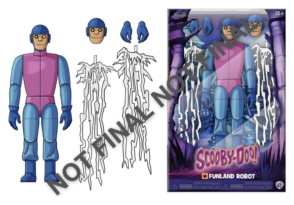 PRE ORDINE - Scooby Doo Action Figure Funland Robot 16 cm