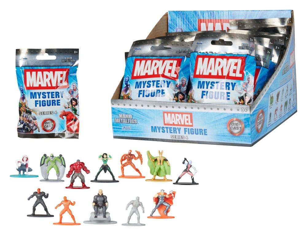 PRE ORDINE - Marvel Mini Figures Blind Box Display Wave 4 (24)