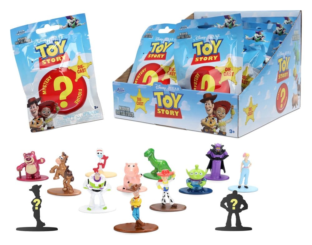 PRE ORDINE - Toy Story Nanofigs Mini Figures Blind Box Display (24)