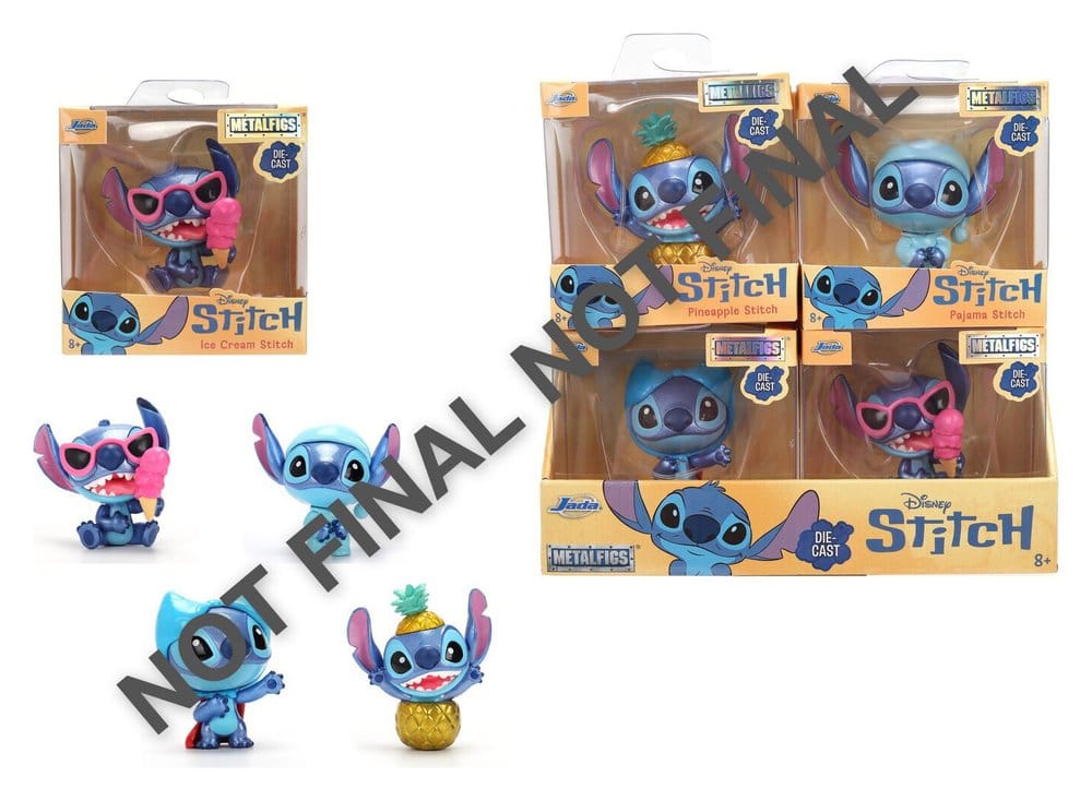PRE ORDINE - Lilo & Stitch Mini Figures Wave 4 7 cm Display (12)