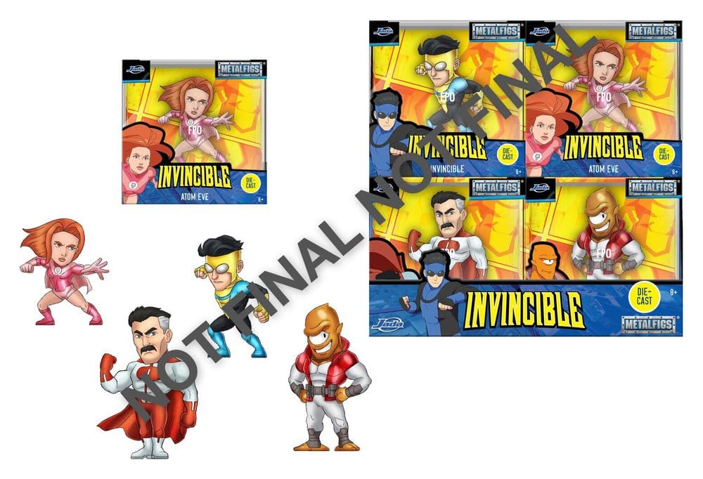 PRE ORDINE - Invincible Mini Figures Wave 1 6 cm Display (12)