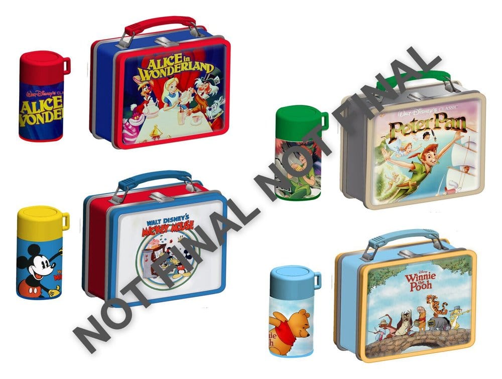 PRE ORDINE - Disney Lunch Time Collectibles Mini Figures 6 cm Display (12)