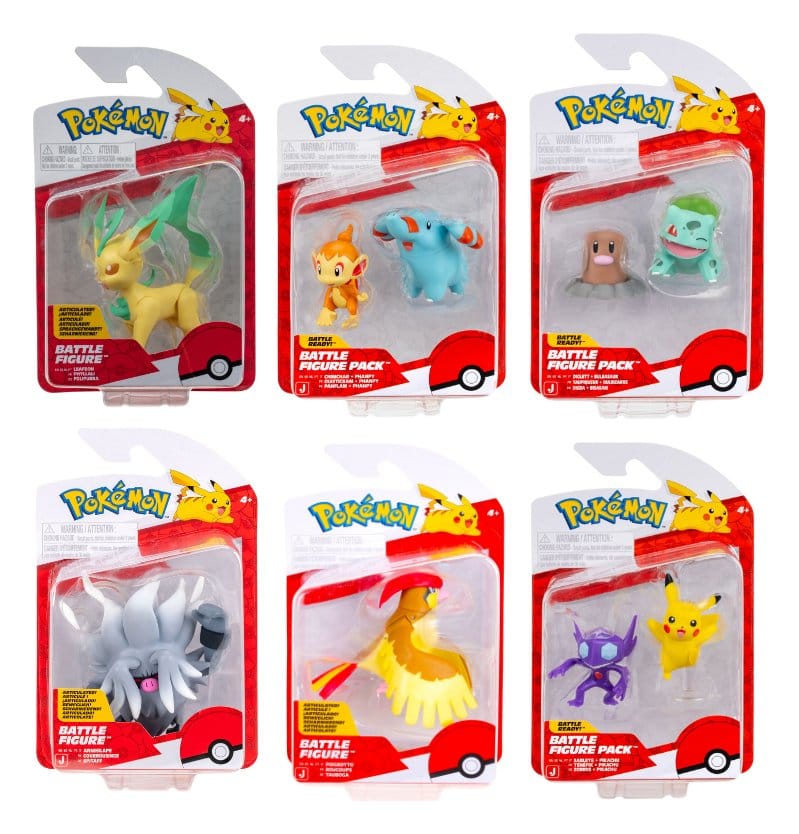 PRE ORDINE - Pokémon Battle Figure Action Figures ver. 22 Assortment (6)