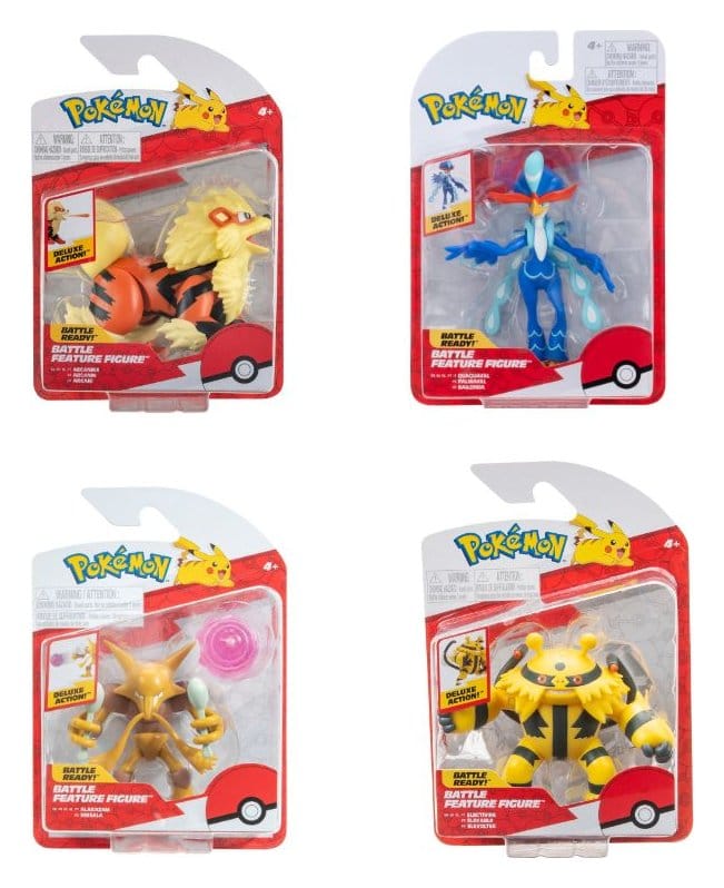 PRE ORDINE - Pokémon Battle Feature Figure Action Figure ver. 20 Assortment (4)