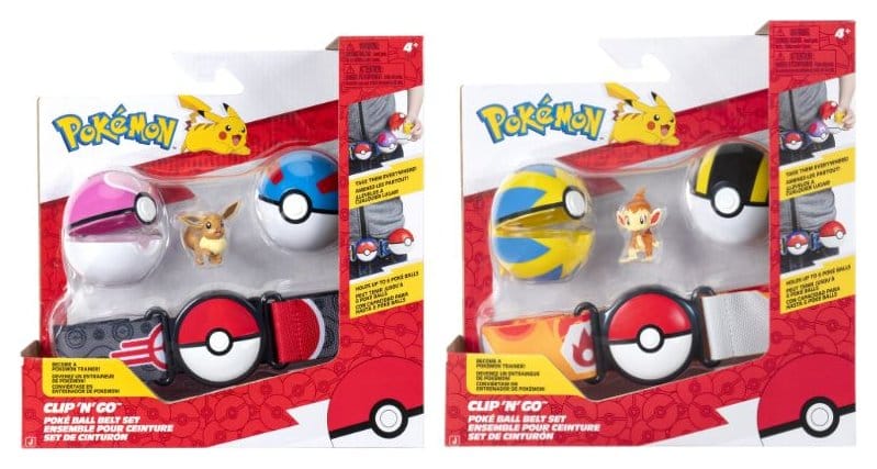PRE ORDINE - Pokémon Clip 'n' Go Belt Set ver. 19 Assortment (4)