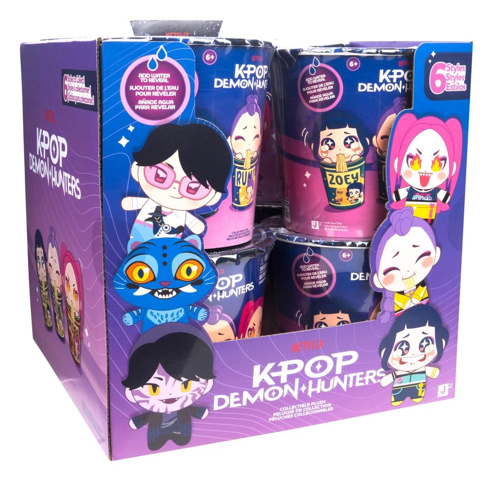 PRE ORDINE - KPOP Demon Hunters Mini Ramyeon Cups 10 cm Blind Box Display (8)