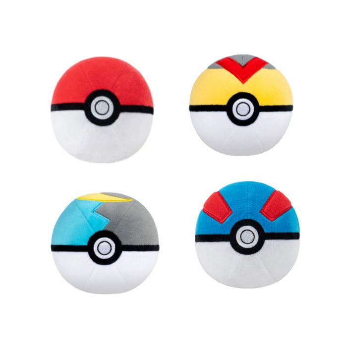 PRE ORDINE - Pokémon Plush Figure Pokeball Version 6 10 cm Assortment (6)