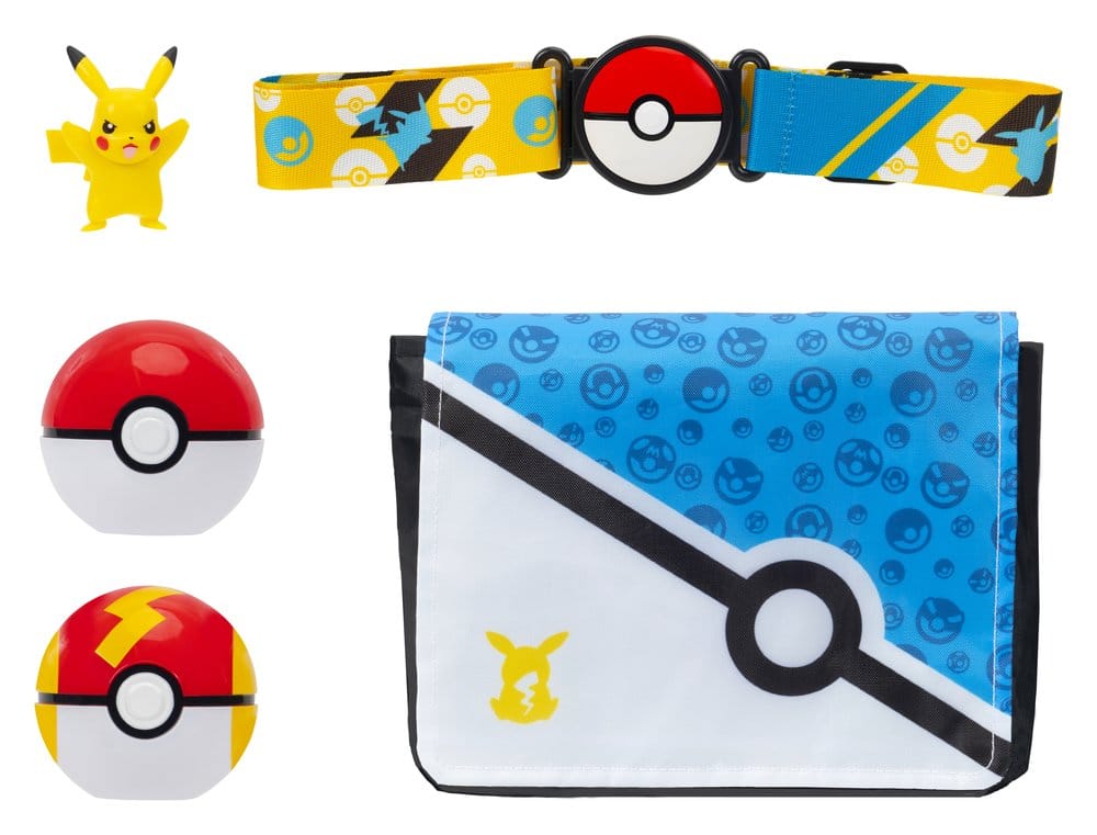 PRE ORDINE - Pokémon Clip 'n' Go Bandolier Set Pikachu