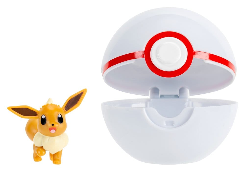PRE ORDINE - Pokémon Clip 'N' Go Eevee & Premier Ball