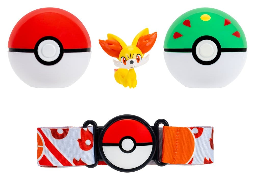 PRE ORDINE - Pokémon Toy Clip 'n' Go Belt Set Fennekin
