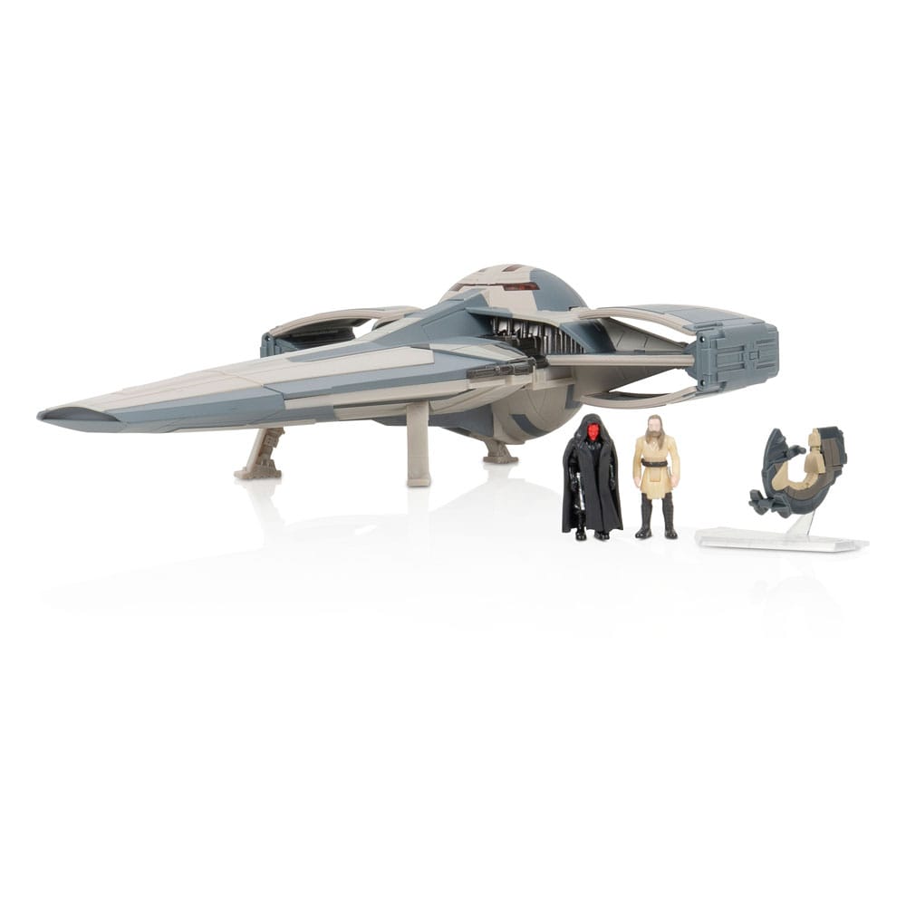 PRE ORDINE - Star Wars Vehicle with Figure Deluxe Sith Infiltrator Episode 1 Collection 20 cm